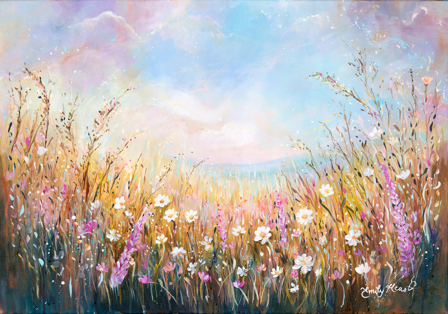 Dreamscape - Original painting by Emily Louise Heard