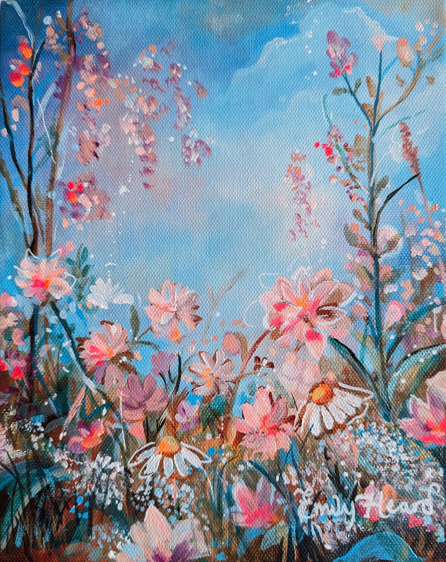 Whimsy - Original painting by Emily Louise Heard