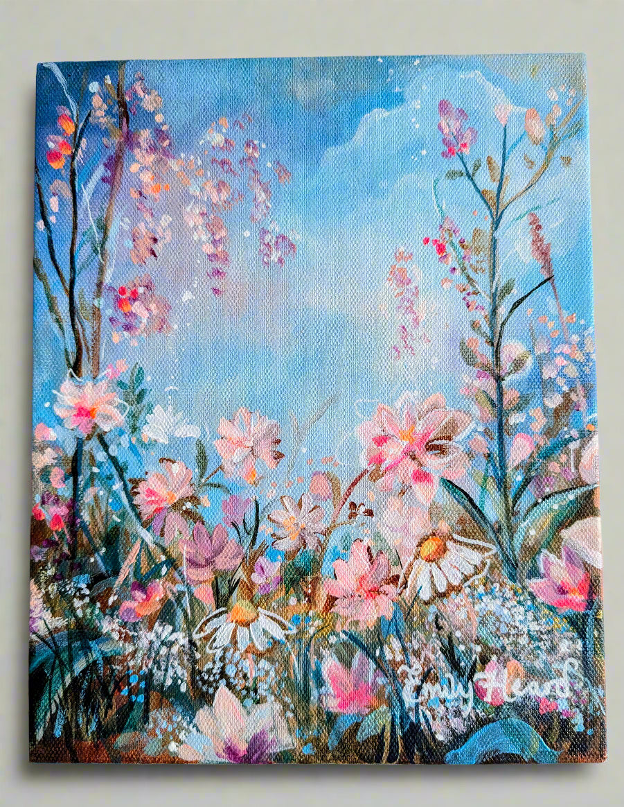 Whimsy - Original painting by Emily Louise Heard