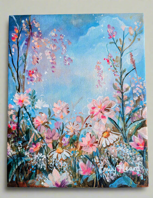 Whimsy - Original painting by Emily Louise Heard - emilylouiseart