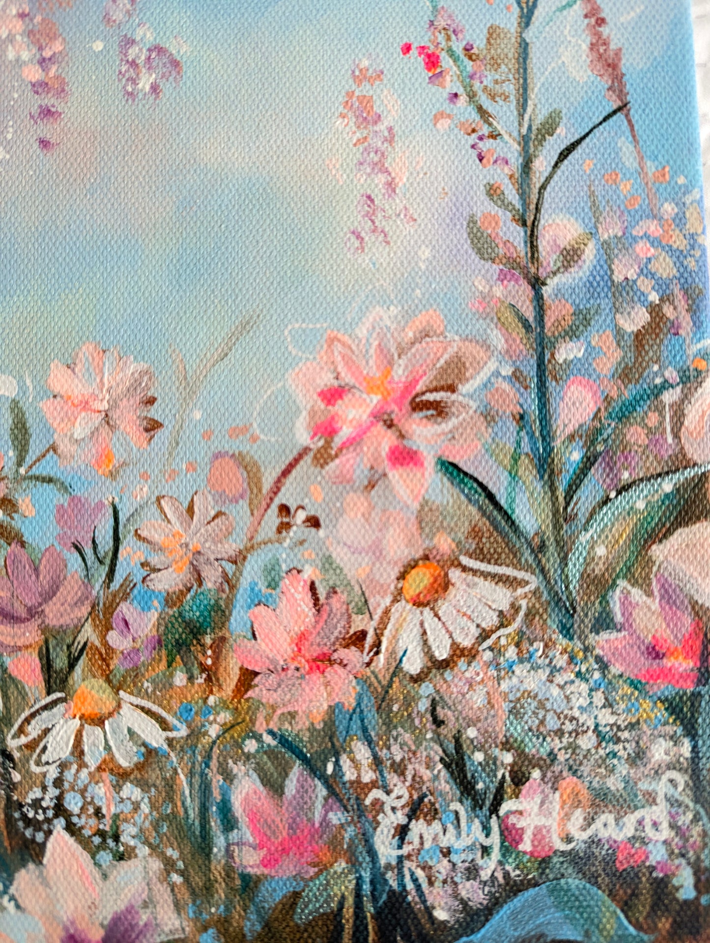 Whimsy - Original painting by Emily Louise Heard