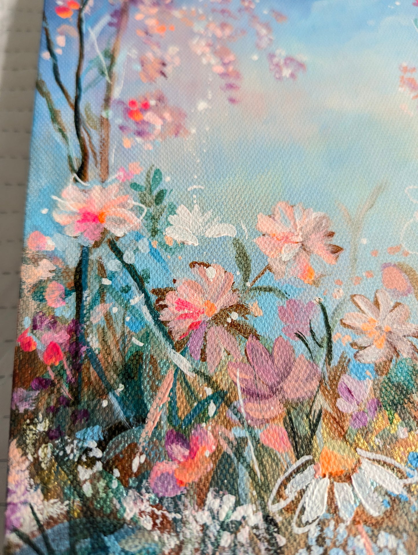 Whimsy - Original painting by Emily Louise Heard