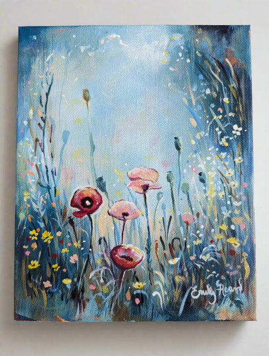 Fleeting - Original painting by Emily Louise Heard - emilylouiseart
