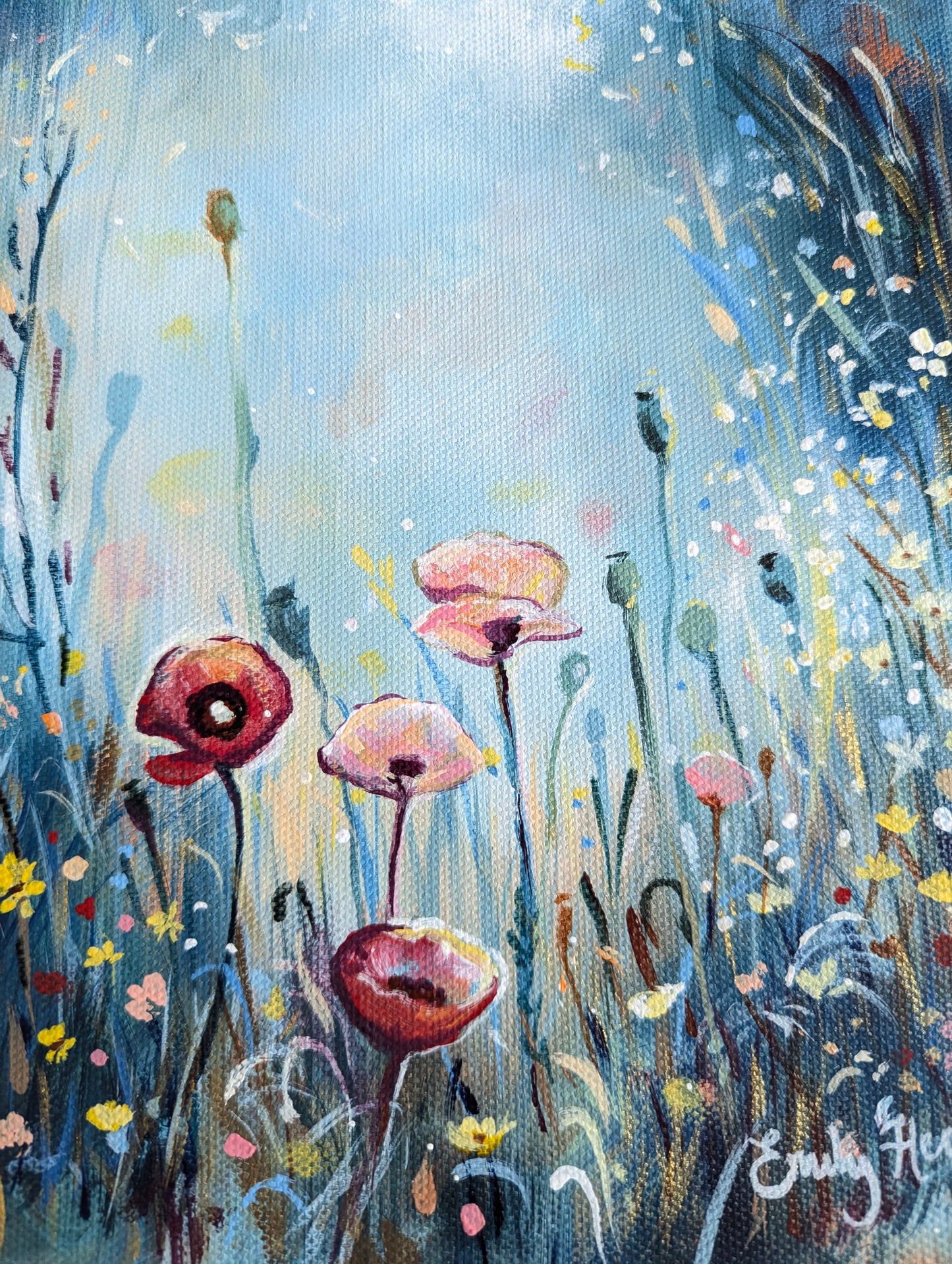 Fleeting - Original painting by Emily Louise Heard