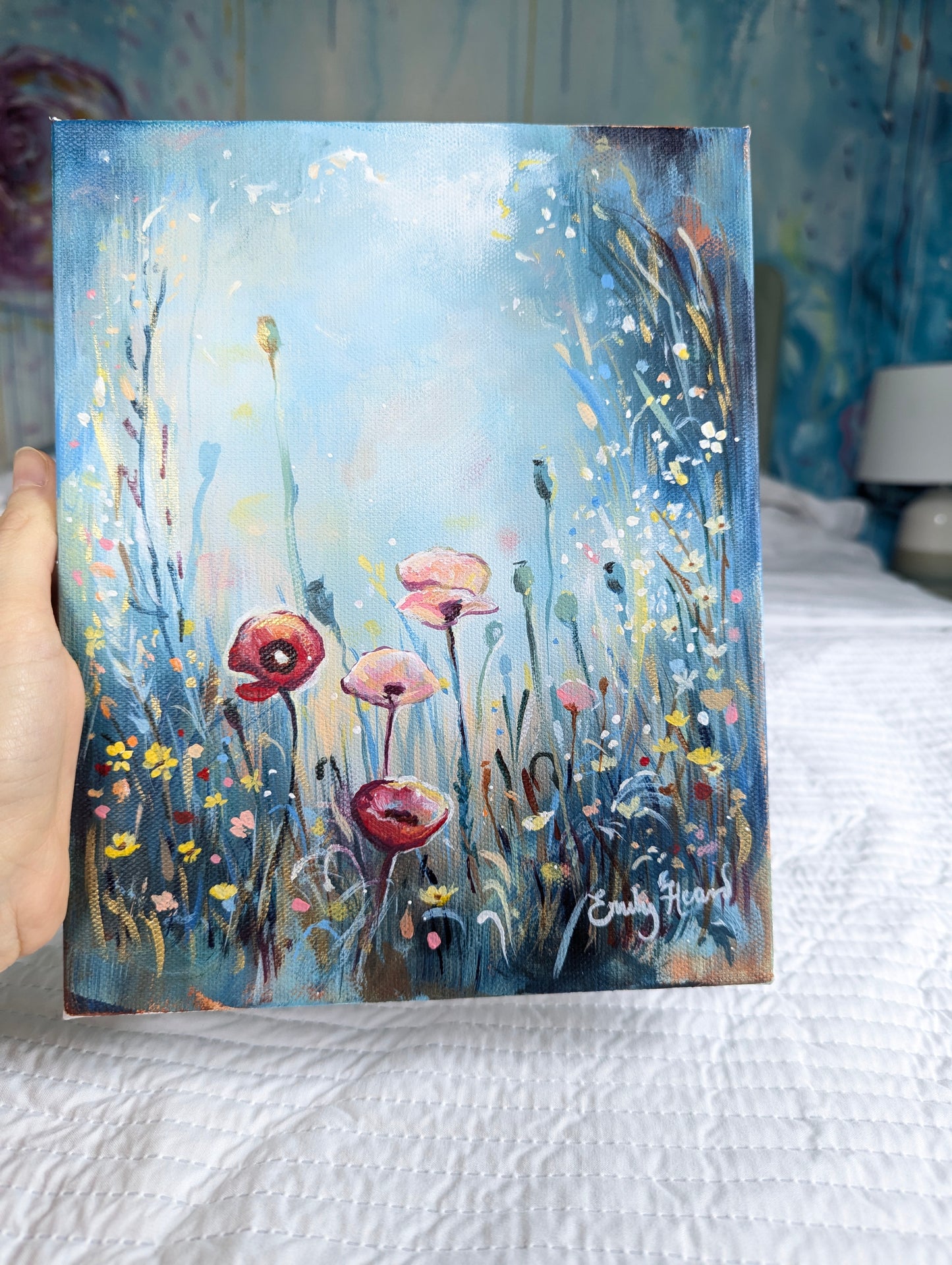 Fleeting - Original painting by Emily Louise Heard