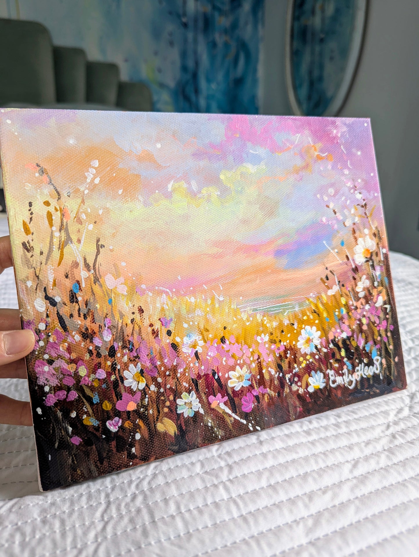 Solace - Original painting by Emily Louise Heard