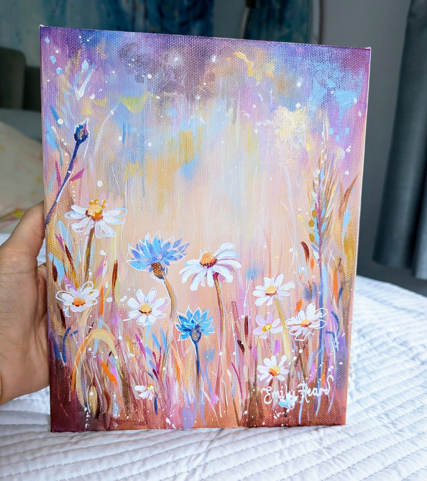 Whispers - Original painting by Emily Louise Heard