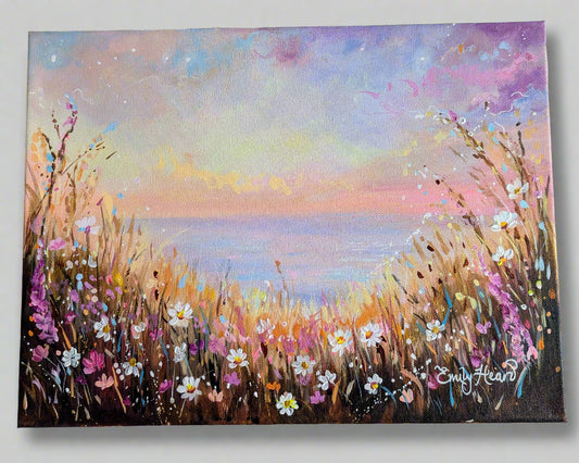 Rapture - Original painting by Emily Louise Heard - emilylouiseart