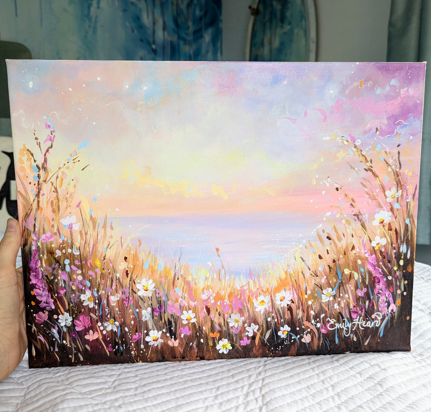 Rapture - Original painting by Emily Louise Heard