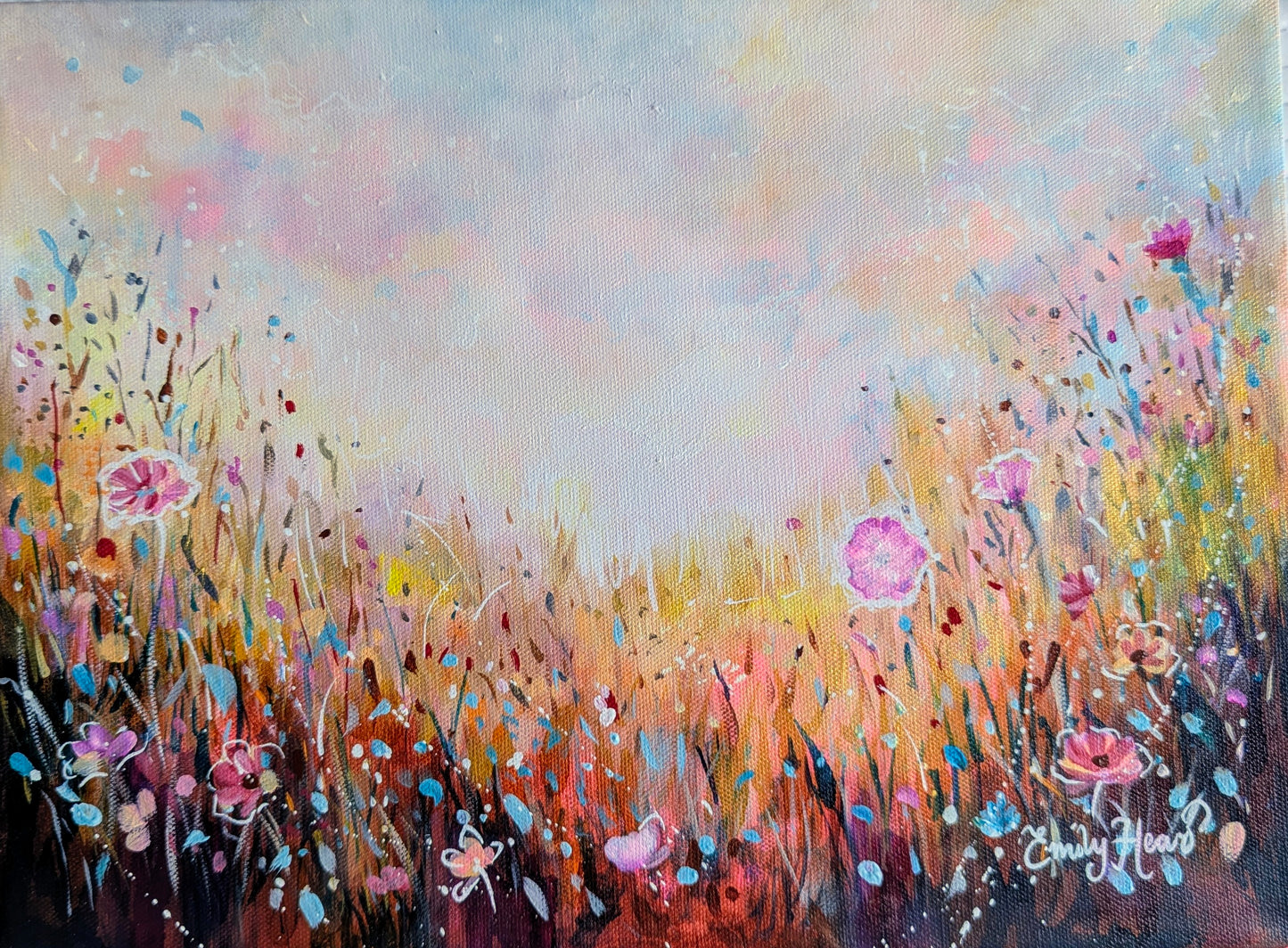 Surrender - Original painting by Emily Louise Heard