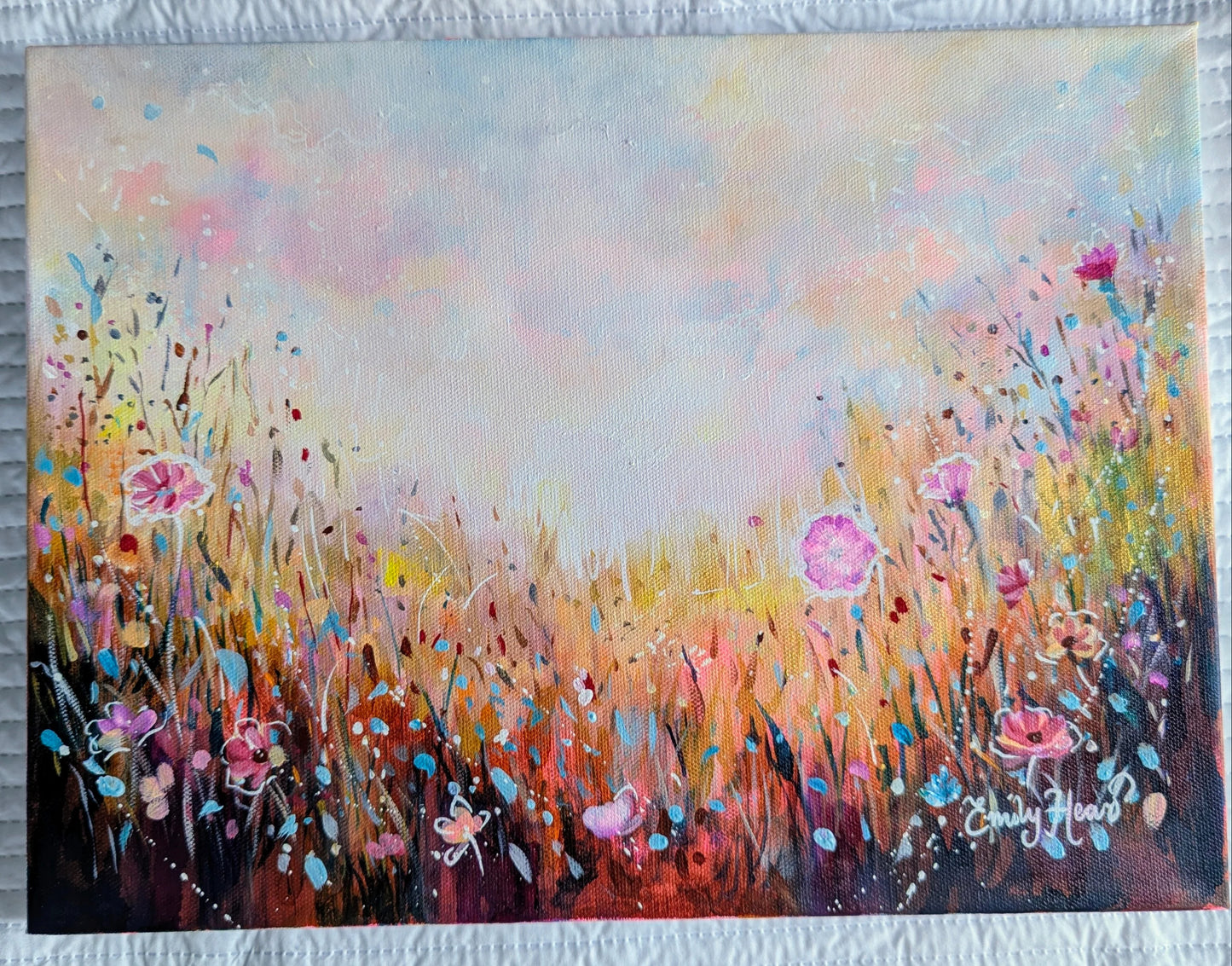 Surrender - Original painting by Emily Louise Heard