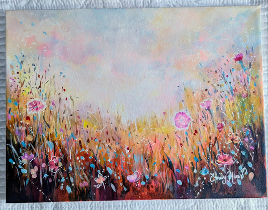 Surrender - Original painting by Emily Louise Heard - emilylouiseart