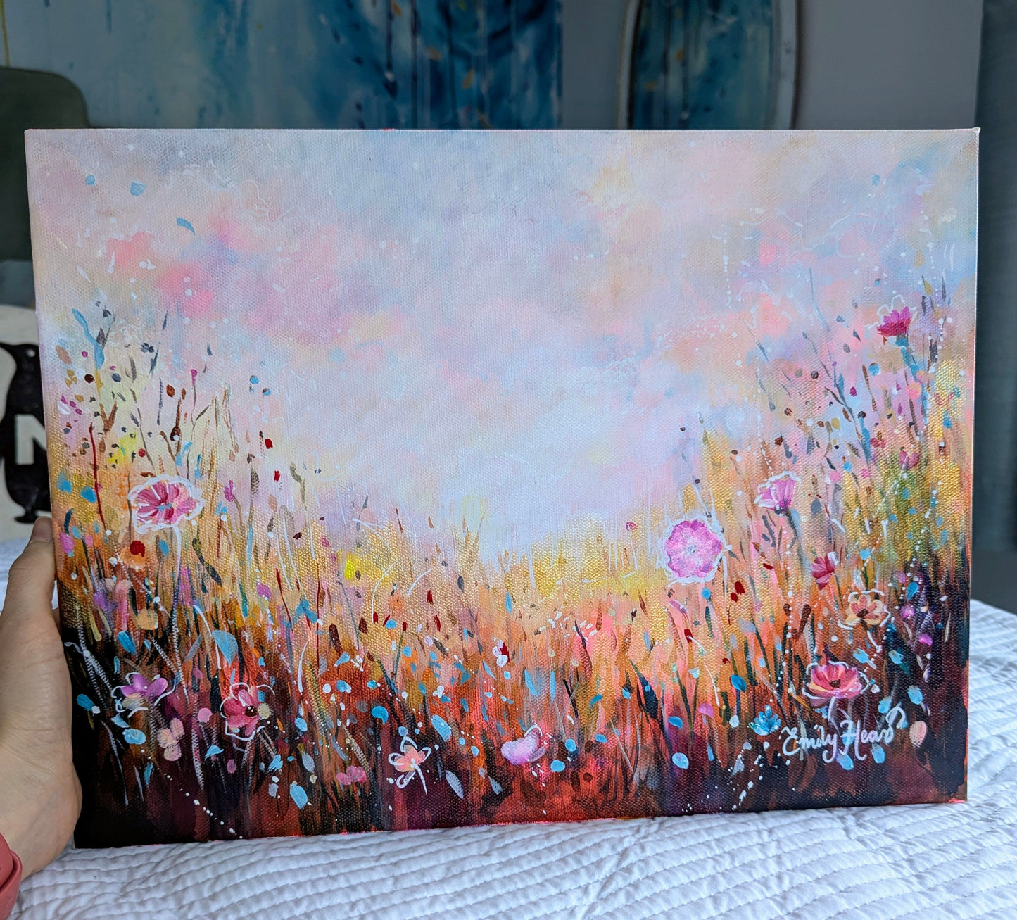 Surrender - Original painting by Emily Louise Heard