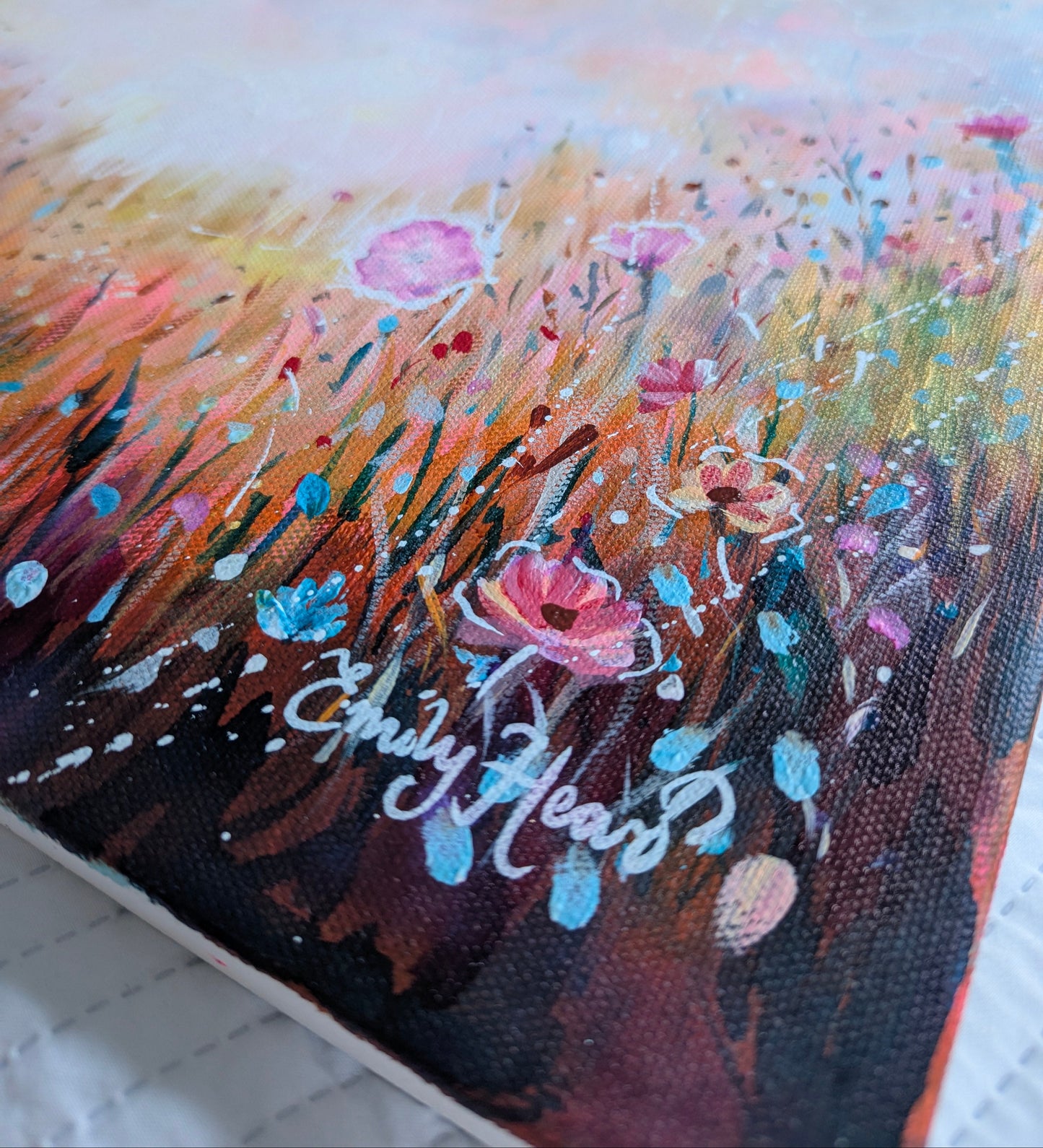 Surrender - Original painting by Emily Louise Heard
