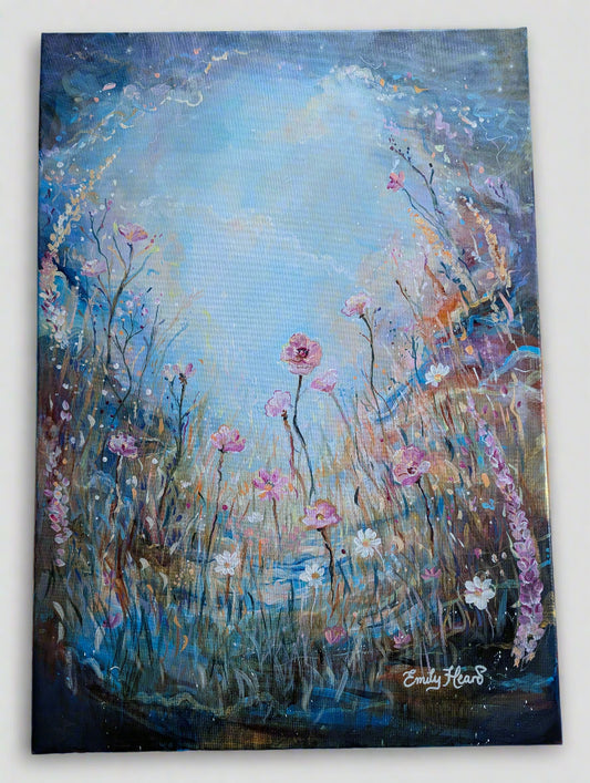 Heavenly - Original painting by Emily Louise Heard - emilylouiseart