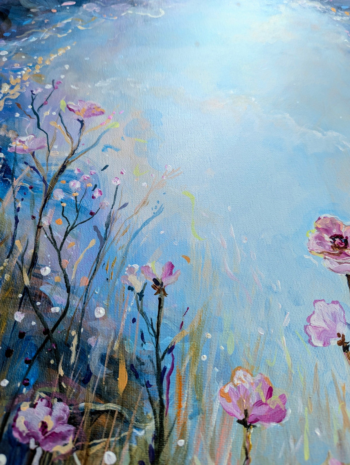 Heavenly - Original painting by Emily Louise Heard