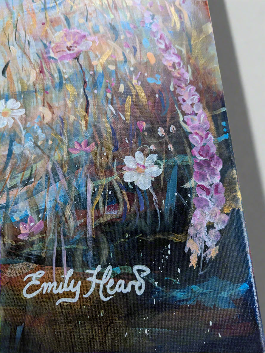 Heavenly - Original painting by Emily Louise Heard