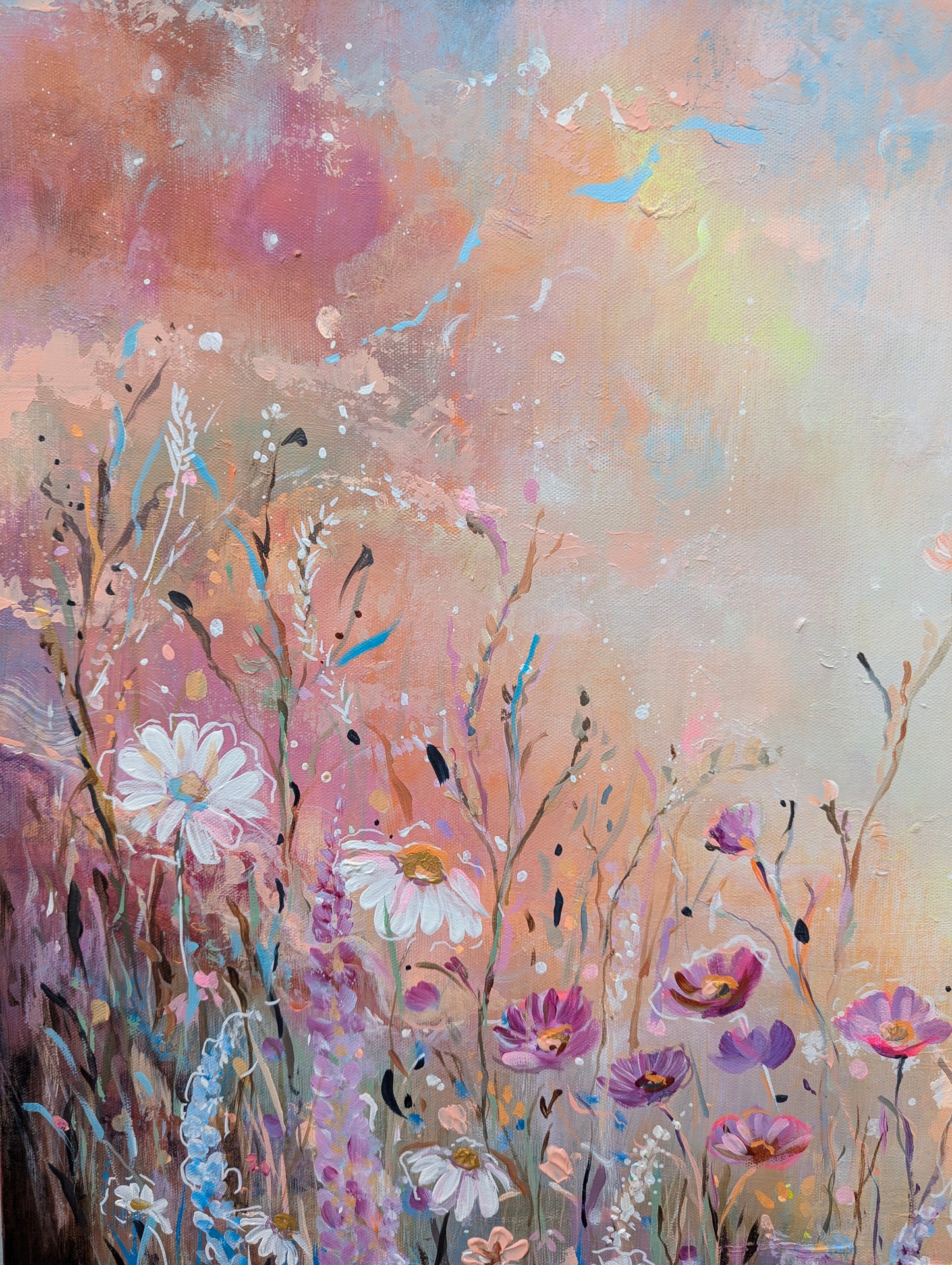 Ethereal Haze - Original painting by Emily Louise Heard