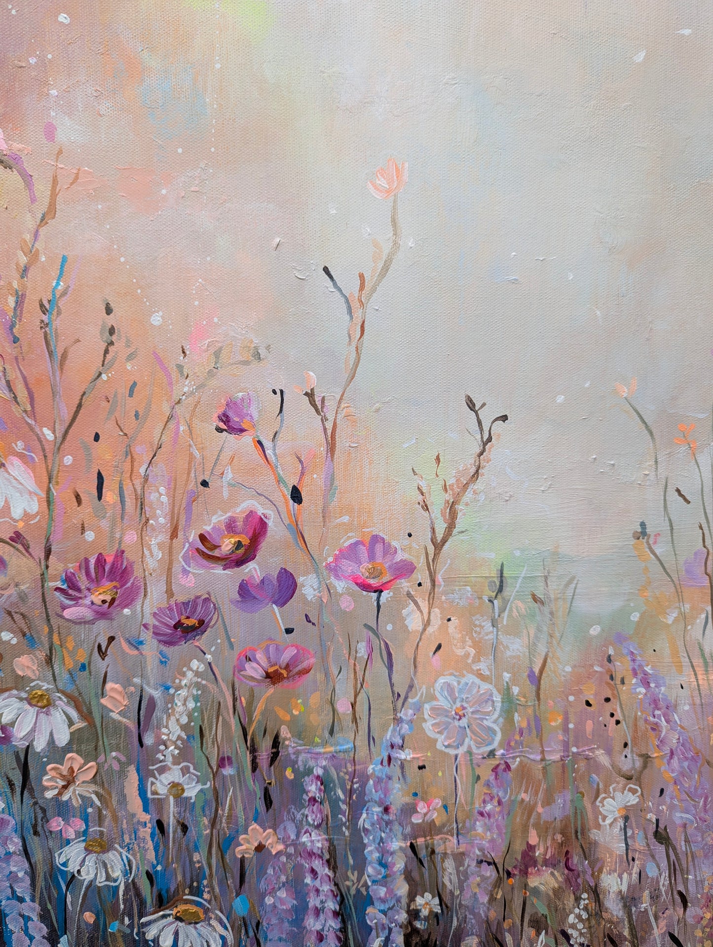 Ethereal Haze - Original painting by Emily Louise Heard