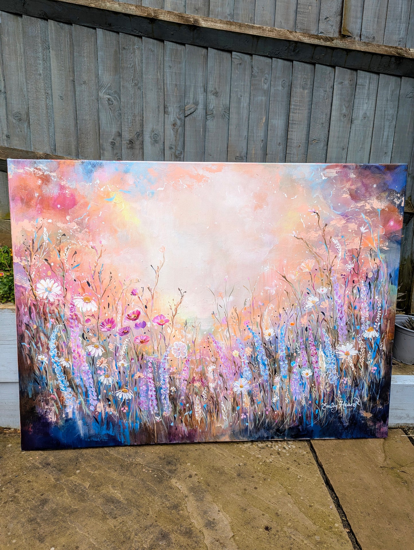 Ethereal Haze - Original painting by Emily Louise Heard