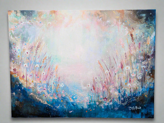 Opulent - Original painting by Emily Louise Heard - emilylouiseart