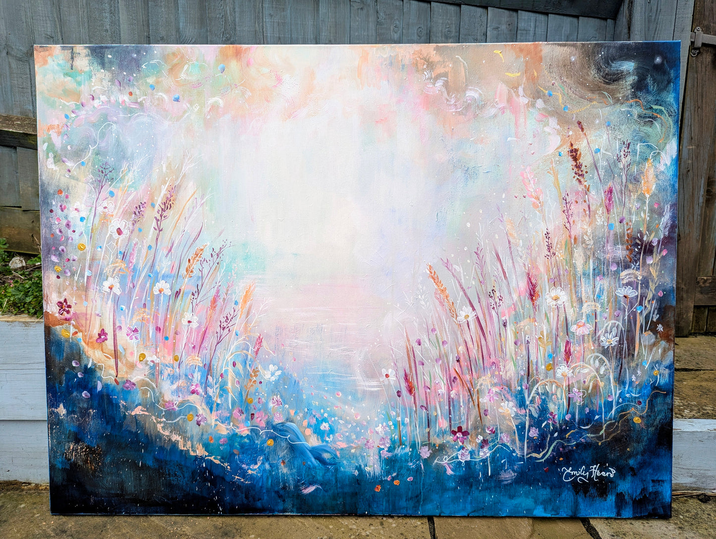 Opulent - Original painting by Emily Louise Heard