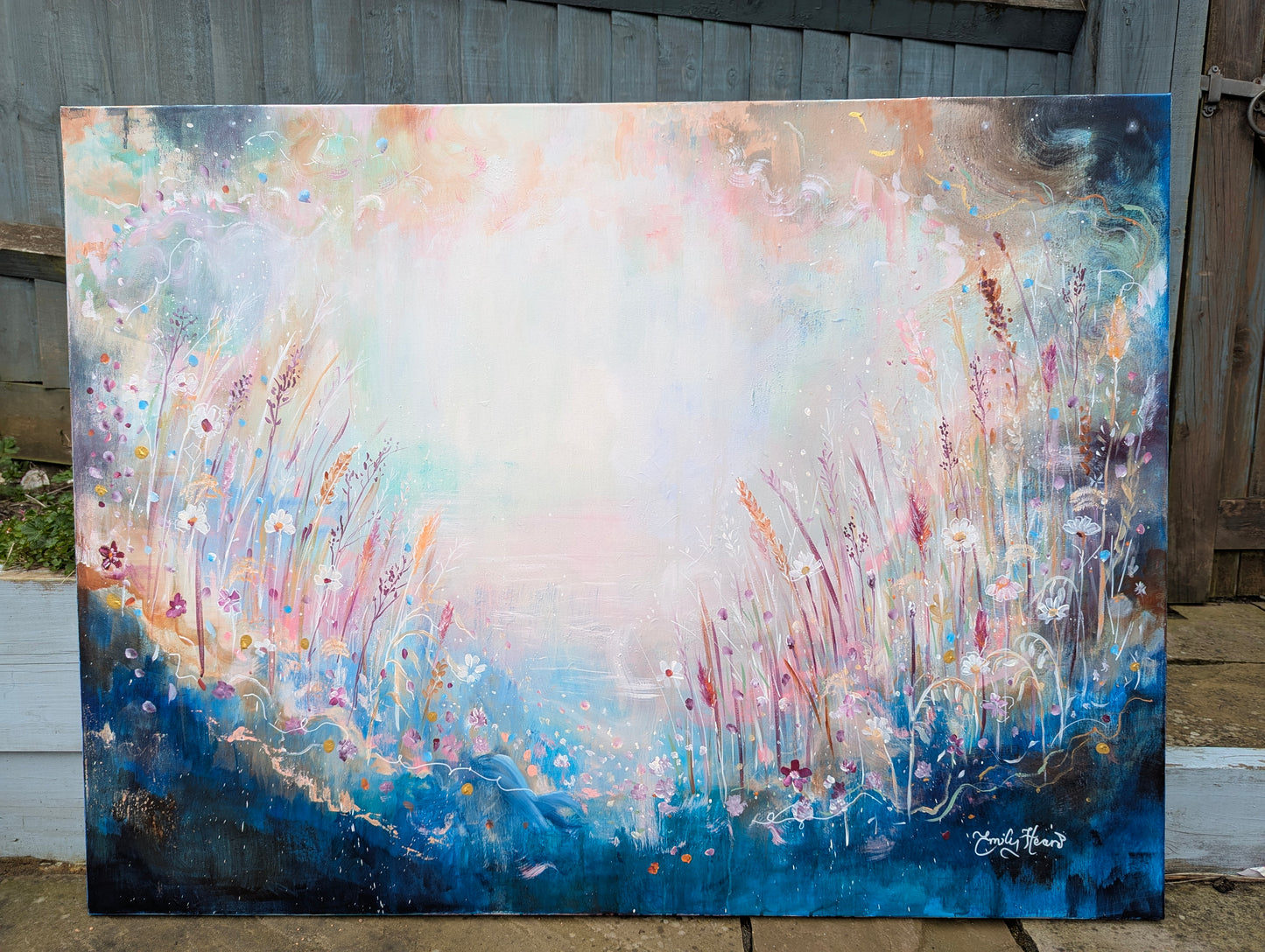 Opulent - Original painting by Emily Louise Heard