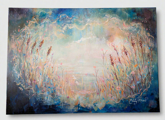 Dusk - Original painting by Emily Louise Heard - emilylouiseart