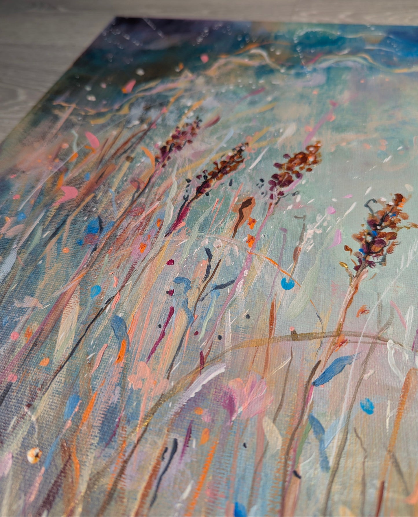 Dusk - Original painting by Emily Louise Heard
