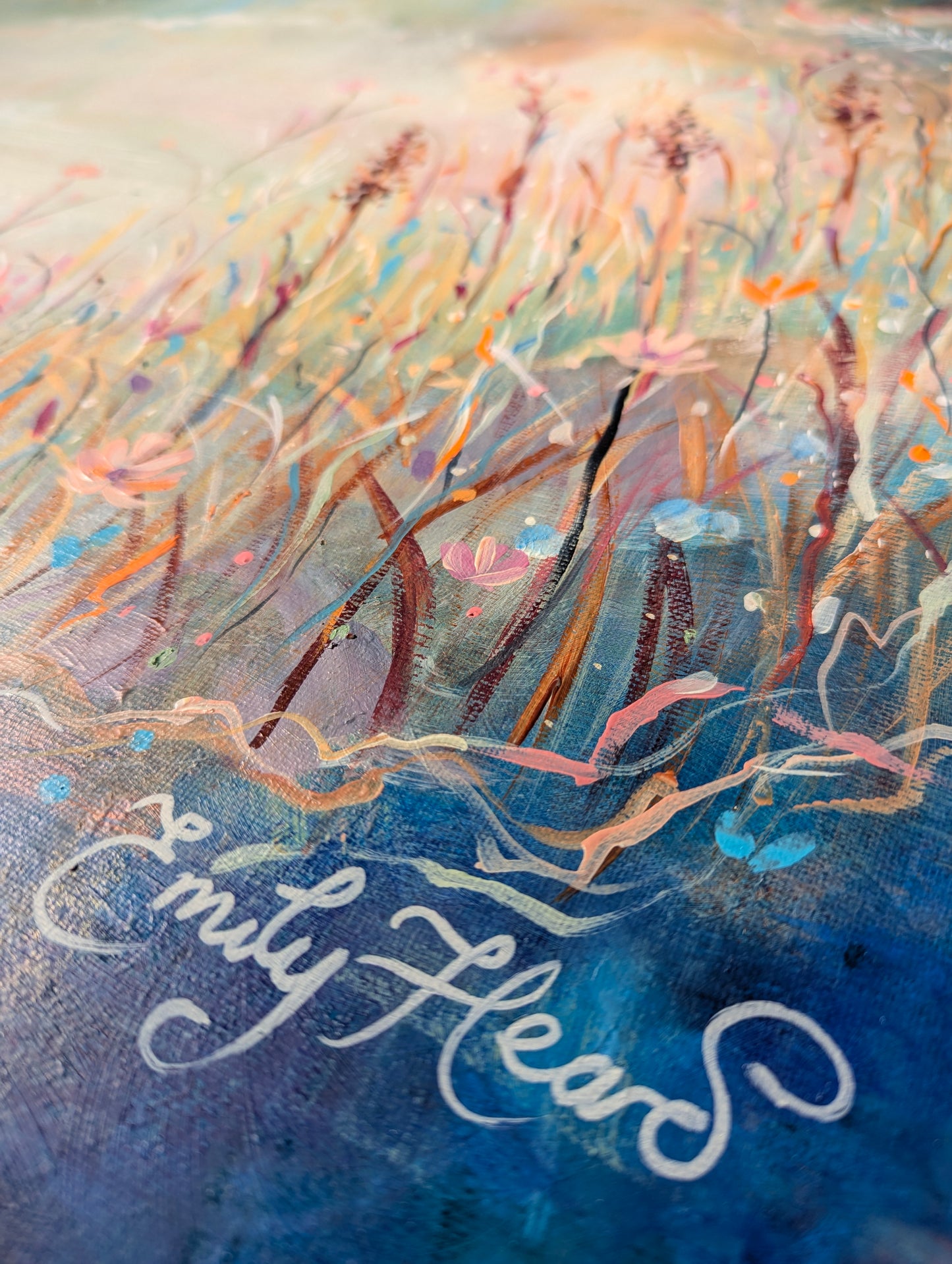 Dusk - Original painting by Emily Louise Heard