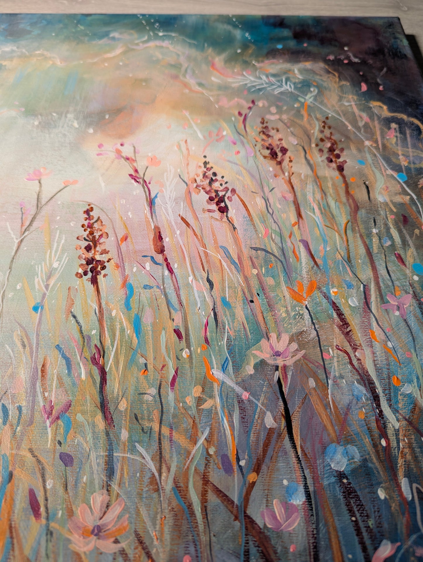 Dusk - Original painting by Emily Louise Heard