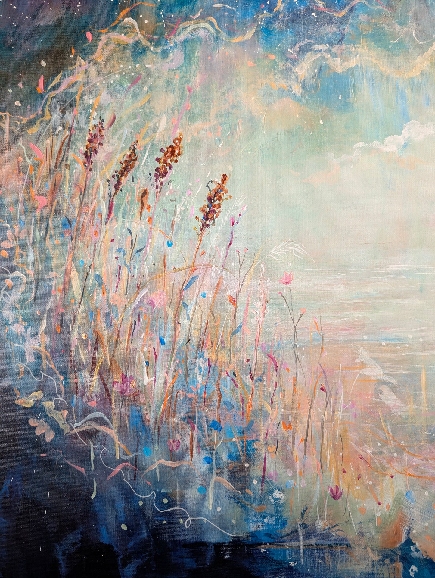 Dusk - Original painting by Emily Louise Heard