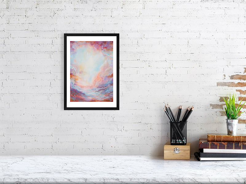 Abstract art print by Emily Louise Heard