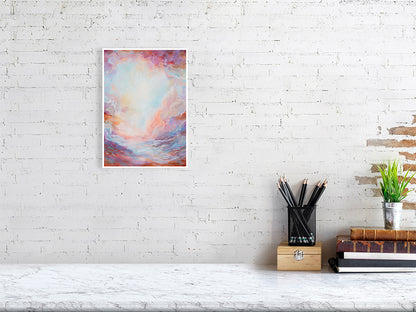 Abstract art print by Emily Louise Heard