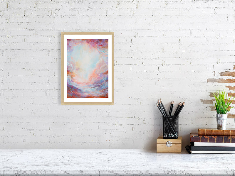 Abstract art print by Emily Louise Heard