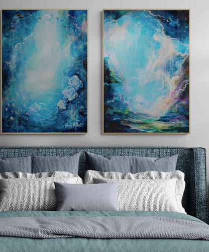 Matrescence - Original Abstract Painting by Emily Louise Heard