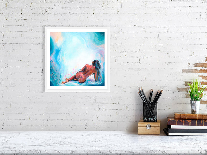 Abstract Nude Print