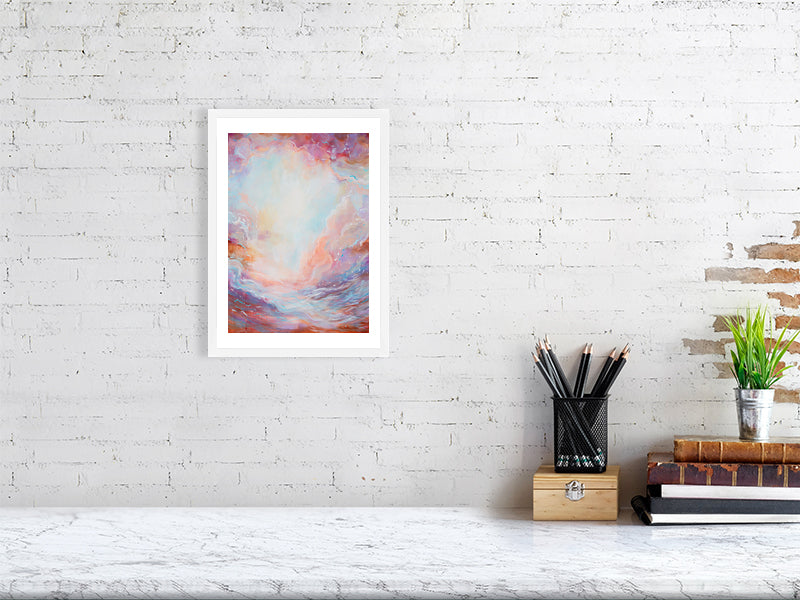 Abstract art print by Emily Louise Heard