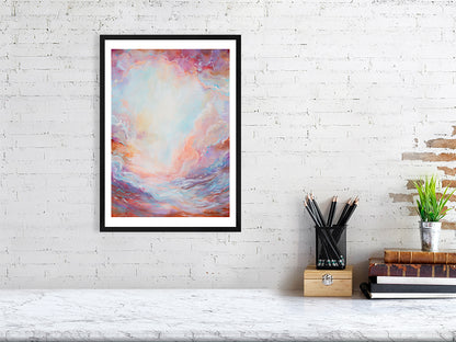 Abstract art print by Emily Louise Heard